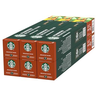 Nespresso - Starbucks Breakfast Blend - capsules de café - Publicité Nespresso - Starbucks Breakfast Blend - capsules de café - Publicité
