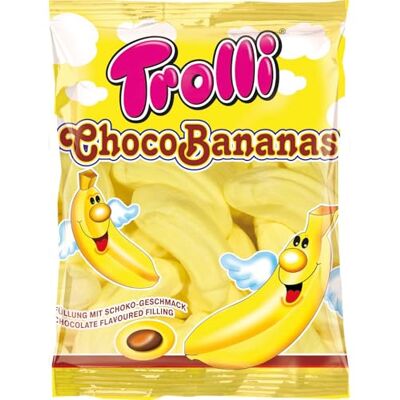 Trolli Bananes Choco 150 g - Publicité Trolli Bananes Choco 150 g - Publicité