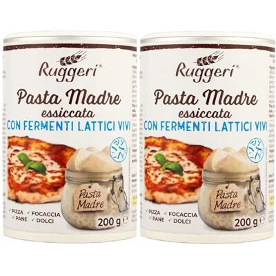 Ruggeri Levure Mère Séchée 400g (2 x 200g) Active Idéal pour les levures courtes et longues 2 x 200g - Publicité Ruggeri Levure Mère Séchée 400g (2 x 200g) Active Idéal pour les levures courtes et longues 2 x 200g - Publicité