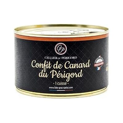 Cellier du Périgord Confit de canard du Périgord 1 cuisse 480g - Publicité Cellier du Périgord Confit de canard du Périgord 1 cuisse 480g - Publicité