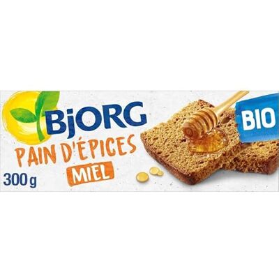 BJORG Pain D'Épice Miel 300G Lot De 4 - Publicité BJORG Pain D'Épice Miel 300G Lot De 4 - Publicité