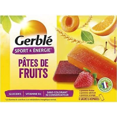 géneric Pâtes De Fruits Boite De 6 162G Gerblé (Lot De 4) Best Deal - Publicité géneric Pâtes De Fruits Boite De 6 162G Gerblé (Lot De 4) Best Deal - Publicité