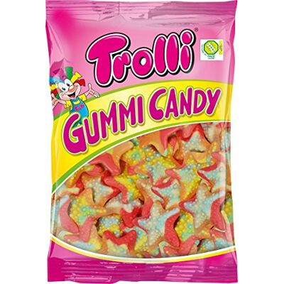 Trolli - Estrellas de Mar - 1KG - Sans allergènes - Bonbons gélifiés - Publicité Trolli - Estrellas de Mar - 1KG - Sans allergènes - Bonbons gélifiés - Publicité