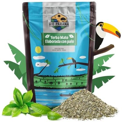 Rio Yerba maté argentine Elaborada con Palo 500g - Publicité Rio Yerba maté argentine Elaborada con Palo 500g - Publicité