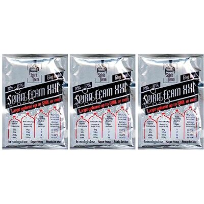 AlcoFermBrew 3 x Levure Active Vodka XXL – 75g Turbo Levure pour 25L – Fermentation Rapide pour Vodka et Alcools Forts - Publicité AlcoFermBrew 3 x Levure Active Vodka XXL – 75g Turbo Levure pour 25L – Fermentation Rapide pour Vodka et Alcools Forts - Publicité