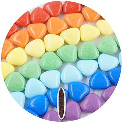 EinsSein 1kg Dragees mariage au chocolat cœur Mix médium Arc-en-ciel brillant dragées baptême communion amandes feter et recevoir fêter de fete couleur pas cher aux bombe tag voir mes etui contenant - Publicité EinsSein 1kg Dragees mariage au chocolat cœur Mix médium Arc-en-ciel brillant dragées baptême communion amandes feter et recevoir fêter de fete couleur pas cher aux bombe tag voir mes etui contenant - Publicité