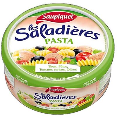 genéric SAUPIQUET Les Saladières Pasta Snacking 1/3 220G Trois Articles - Publicité genéric SAUPIQUET Les Saladières Pasta Snacking 1/3 220G Trois Articles - Publicité