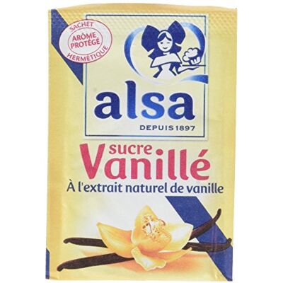 Alsa Sucre Vanillé, 75g - Publicité Alsa Sucre Vanillé, 75g - Publicité