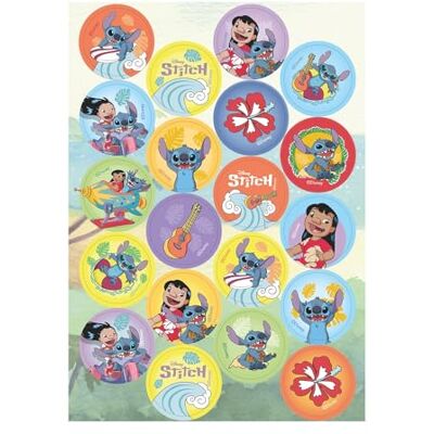dekora , Mini Disques d'Azyme Stitch, Décorations Comestibles pour Cupcakes, Biscuits et Muffins, Goûters et Fêtes d'Enfants, Disques de 3,4 CM - Publicité dekora , Mini Disques d'Azyme Stitch, Décorations Comestibles pour Cupcakes, Biscuits et Muffins, Goûters et Fêtes d'Enfants, Disques de 3,4 CM - Publicité