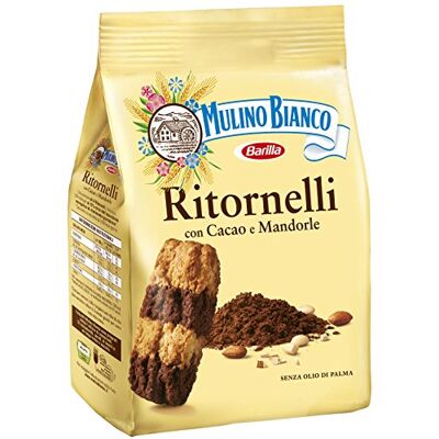 Mulino Bianco RITORNELLI FROLLINO CON CACAO E MANDORLE 700G MULI - Publicité Mulino Bianco RITORNELLI FROLLINO CON CACAO E MANDORLE 700G MULI - Publicité