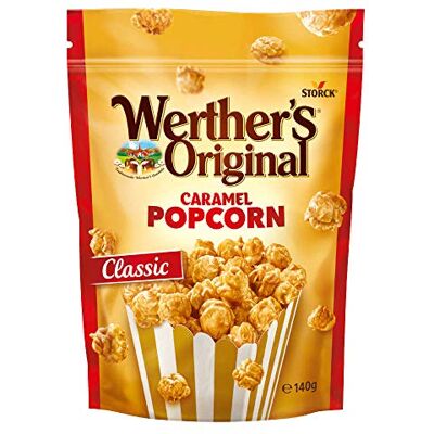 Werther's Original Popcorn Caramel 140g - Publicité Werther's Original Popcorn Caramel 140g - Publicité
