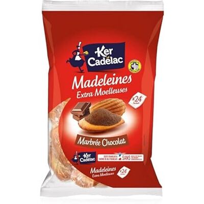 KER CADELAC Madeleines Coq Choc 600G Lot De 3 Livraison Gratuite - Publicité KER CADELAC Madeleines Coq Choc 600G Lot De 3 Livraison Gratuite - Publicité
