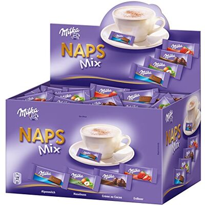 Milka 1702g Naps Mix - Publicité Milka 1702g Naps Mix - Publicité