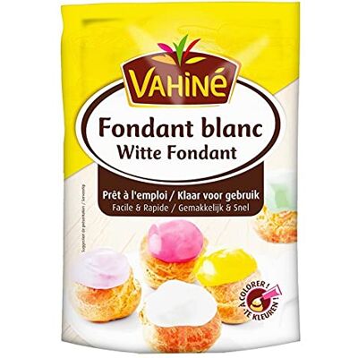 Vahiné Fondant Blanc Prêt à l?Emploi 125g (lot de - Publicité Vahiné Fondant Blanc Prêt à l?Emploi 125g (lot de - Publicité