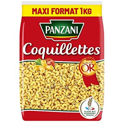 PANZANI Pâtes Coquillettes Maxi Format 1 kg - Publicité PANZANI Pâtes Coquillettes Maxi Format 1 kg - Publicité