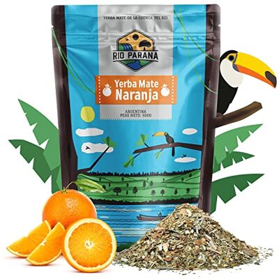 Rio Naranja Yerba Maté Argentin Traditionnel à l'Orange 500g - Publicité Rio Naranja Yerba Maté Argentin Traditionnel à l'Orange 500g - Publicité
