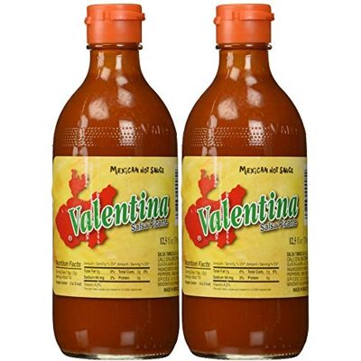 Valentina Salsa Picante Mexican Hot Sauce 12.5 oz. (Pack of 2) by - Publicité Valentina Salsa Picante Mexican Hot Sauce 12.5 oz. (Pack of 2) by - Publicité