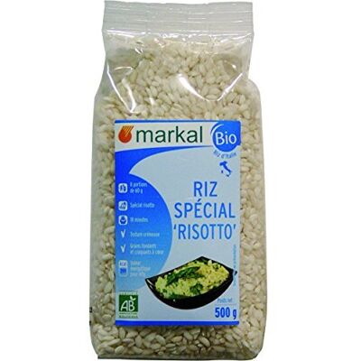 Markal Riz long blanc spécial risotto Italie 500g - Publicité Markal Riz long blanc spécial risotto Italie 500g - Publicité