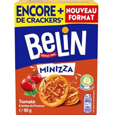 Belin Minizza Crackers à la pizza 95 g - Publicité Belin Minizza Crackers à la pizza 95 g - Publicité