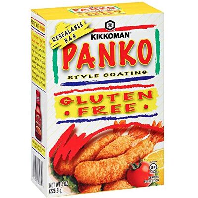 Kikkoman Panko Slyte Revêtement sans gluten 237 ml - Publicité Kikkoman Panko Slyte Revêtement sans gluten 237 ml - Publicité
