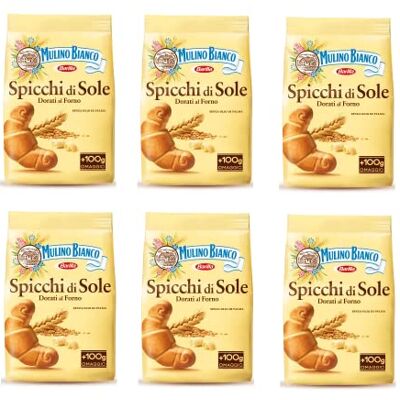 Mulino Bianco Lot de 6 biscuits Spicchi di sole 900 g Italie Biscuits biscuits gâteaux - Publicité Mulino Bianco Lot de 6 biscuits Spicchi di sole 900 g Italie Biscuits biscuits gâteaux - Publicité