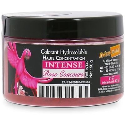 Déco Relief Colorant Professionnel Intense Rose Concours Usage limité HC 50 g - Publicité Déco Relief Colorant Professionnel Intense Rose Concours Usage limité HC 50 g - Publicité