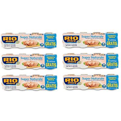 Rio Super Naturale Tonno 24 x 56 g Thon naturel - Publicité Rio Super Naturale Tonno 24 x 56 g Thon naturel - Publicité