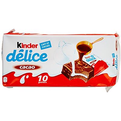Kinder Délice Goûters Cacao 420 g - Publicité Kinder Délice Goûters Cacao 420 g - Publicité