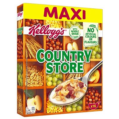 Kellogg's Céréale Muesli Country Store 750 g - Publicité Kellogg's Céréale Muesli Country Store 750 g - Publicité