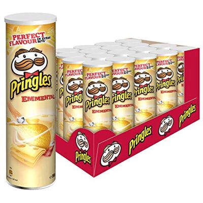 Pringles Emmental Cheese 200g - Publicité Pringles Emmental Cheese 200g - Publicité