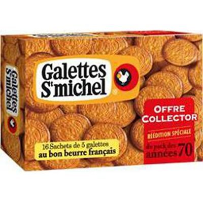 St Michel GALETTE COLLEC 520G - Publicité St Michel GALETTE COLLEC 520G - Publicité