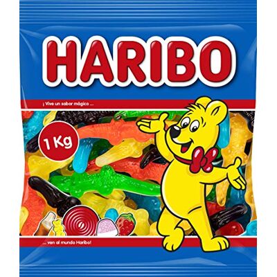 HARIBO Bonbon Gélifié crocodile 1kg - Publicité HARIBO Bonbon Gélifié crocodile 1kg - Publicité