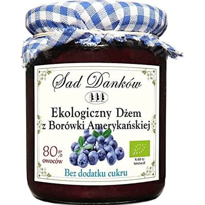 Confiture de myrtilles bio SAD DANKÓW 260g - Confiture - Publicité Confiture de myrtilles bio SAD DANKÓW 260g - Confiture - Publicité