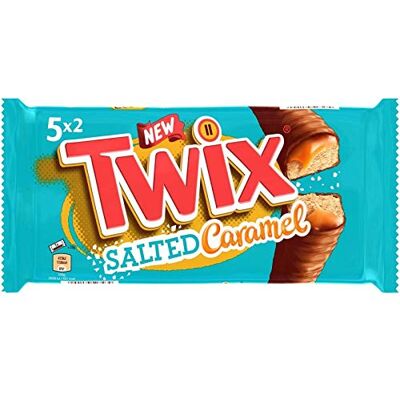 genéric TWIX Salted Barre Chocolat Caramel Salé 460G Quatre Articles - Publicité genéric TWIX Salted Barre Chocolat Caramel Salé 460G Quatre Articles - Publicité