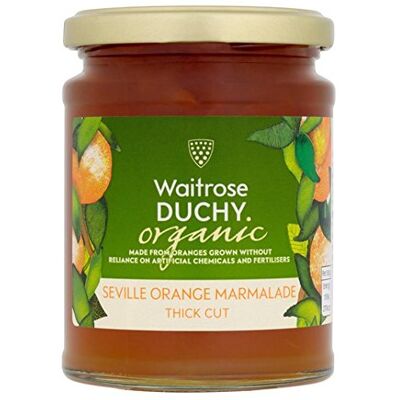 Waitrose Duchy Marmelade épaisse bio 340 g - Publicité Waitrose Duchy Marmelade épaisse bio 340 g - Publicité