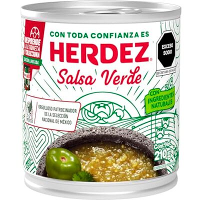 Herdez Salsa Verde 210g - Publicité Herdez Salsa Verde 210g - Publicité