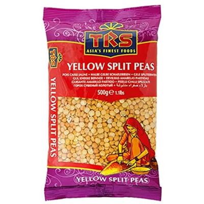 TRS Pois cassés jaunes pour cuisine indienne 0.5kg - Publicité TRS Pois cassés jaunes pour cuisine indienne 0.5kg - Publicité