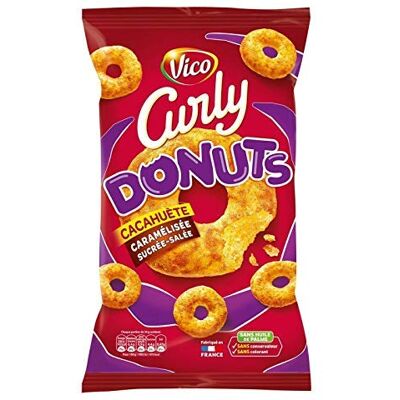 Benedicta CURLY Curly Donuts Cacahuete 100G Lot De 3 meilleure offre - Publicité Benedicta CURLY Curly Donuts Cacahuete 100G Lot De 3 meilleure offre - Publicité