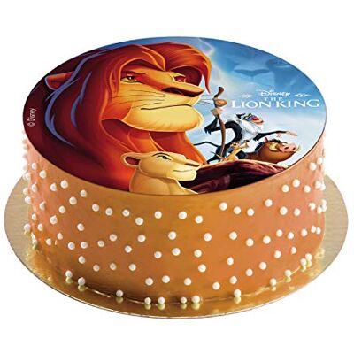 dekora Disque Comestible de Le Roi Lion pour la Décoration du Gâteau d'Anniversaire 20 cm 236039 - Publicité dekora Disque Comestible de Le Roi Lion pour la Décoration du Gâteau d'Anniversaire 20 cm 236039 - Publicité