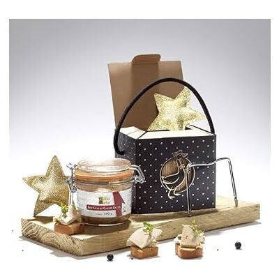 Cellier du Périgord Panier Gourmand Cube Foie Gras IGP 180g - Publicité Cellier du Périgord Panier Gourmand Cube Foie Gras IGP 180g - Publicité
