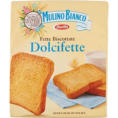 Mulino Bianco Lot de 3 graisses biscottate Le Dolcifette 315 g Biscotte - Publicité Mulino Bianco Lot de 3 graisses biscottate Le Dolcifette 315 g Biscotte - Publicité