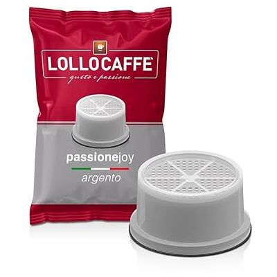 Lollo Caffe Argento - Compatibilité Lavazza Point - 100 capsules - Capsules de café - Publicité Lollo Caffe Argento - Compatibilité Lavazza Point - 100 capsules - Capsules de café - Publicité