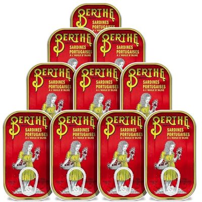 Berthe Sardines à l’huile d’olive 10 x 125 g Ramirez Portugal - Publicité Berthe Sardines à l’huile d’olive 10 x 125 g Ramirez Portugal - Publicité