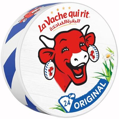La vache qui rit Fromage Fondu Nature 24 Portions 200 g - Publicité La vache qui rit Fromage Fondu Nature 24 Portions 200 g - Publicité