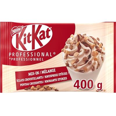 KitKat Kit Kat Professional Mix-In 400g - Barre chocolatée - Publicité KitKat Kit Kat Professional Mix-In 400g - Barre chocolatée - Publicité