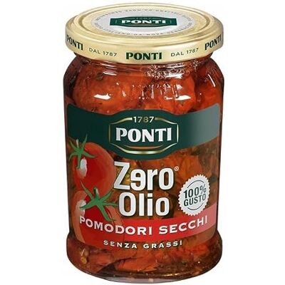 Italian Gourmet E.R. Ponti Pomodori Secchi Zero Olio Lot de 6 pots de tomates séchées sans huile 300 g + 400 g - Publicité Italian Gourmet E.R. Ponti Pomodori Secchi Zero Olio Lot de 6 pots de tomates séchées sans huile 300 g + 400 g - Publicité