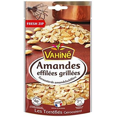 Vahiné Amandes Effilées Grillées Les Torréfiés Fresh Zip 100g (lot de 3) - Publicité Vahiné Amandes Effilées Grillées Les Torréfiés Fresh Zip 100g (lot de 3) - Publicité