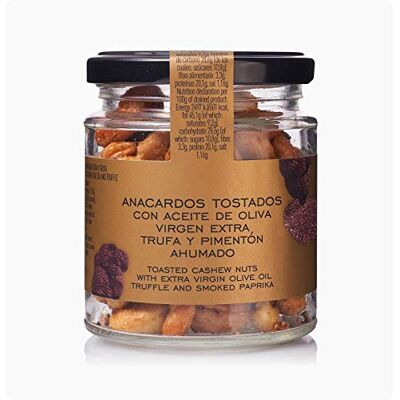 La Chinata Noix de Cajou Grillées à la Truffe et Paprika Fumé (110g) - Publicité La Chinata Noix de Cajou Grillées à la Truffe et Paprika Fumé (110g) - Publicité