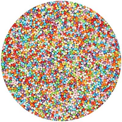 FunCakes Nonpareils Discomix Sprinkles pour Gâteau Bon Goût Parfait pour Décoration 100 g - Publicité FunCakes Nonpareils Discomix Sprinkles pour Gâteau Bon Goût Parfait pour Décoration 100 g - Publicité