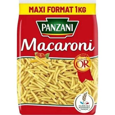 PANZANI Macaroni 1Kg (lot de 5) - Publicité PANZANI Macaroni 1Kg (lot de 5) - Publicité